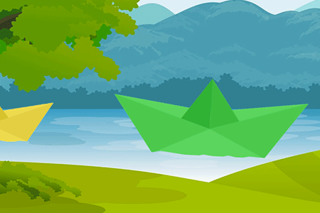 Jeu Paper Boats Racing
