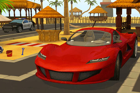 Jeu Parking Fury 3D Beach City