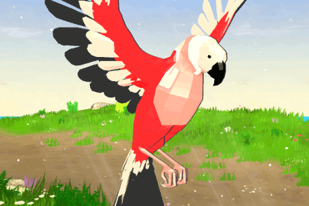 Jeu Perroquet Simulation