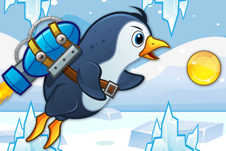 Jeu Penguin Jetpack