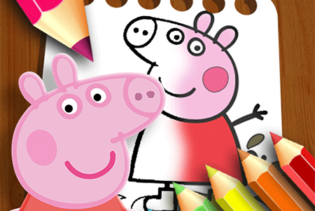 Jeu Peppa Pig Coloriage