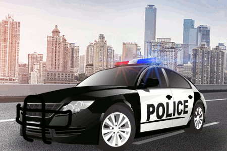Jeu Police Car Drive