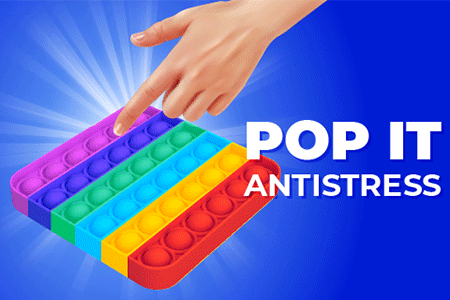 Jeu Pop It Antistress Fidget Toy