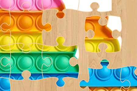 Jeu Pop It Jigsaw
