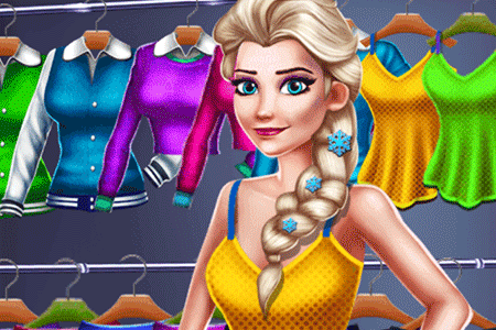 Jeu Elsa Armoire de Printemps