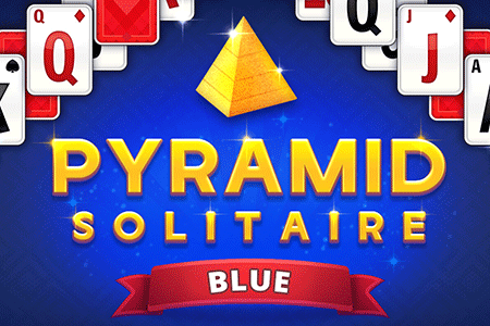 Jeu Pyramid Solitaire Blue