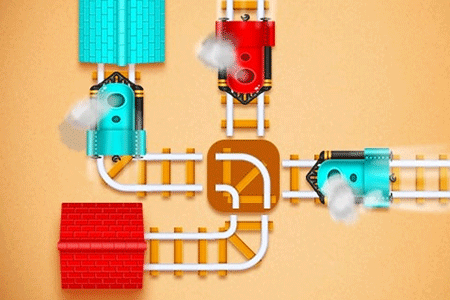 Jeu Rail Maze Puzzle