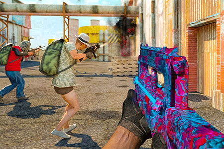 Jeu Real Shooting FPS Strike
