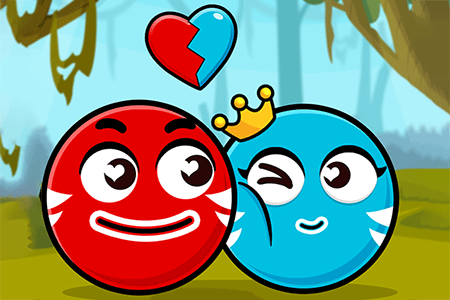 Jeu Red and Blue Ball Cupid Love