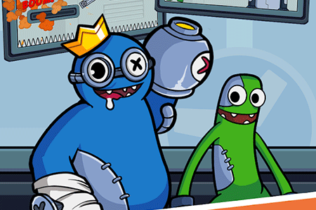 Jeu Rescue from Rainbow Monster