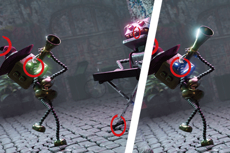 Jeu Différences Robot Band
