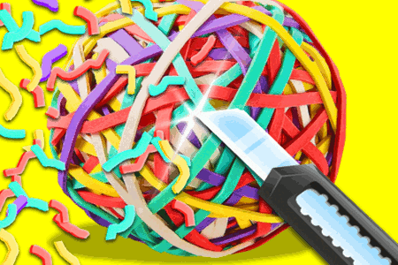 Jeu RubberBand Cutting