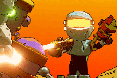 Jeu Run Gun Robots