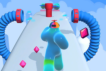 Jeu Runner Blob 3D