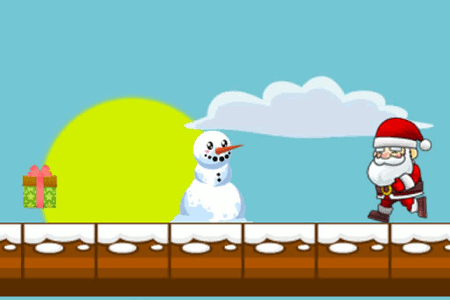 Jeu Running Santa