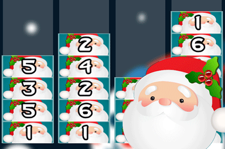 Jeu Combinez les Chiffres Noël