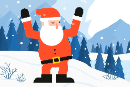 Jeu Père Noël Défi Hivernale
