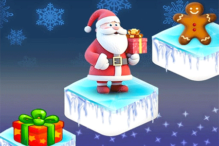 Jeu Santa Ice Jump