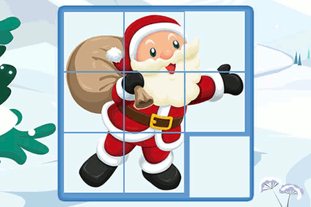 Jeu Santa Puzzles