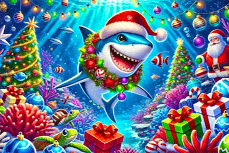 Jeu Santa Shark