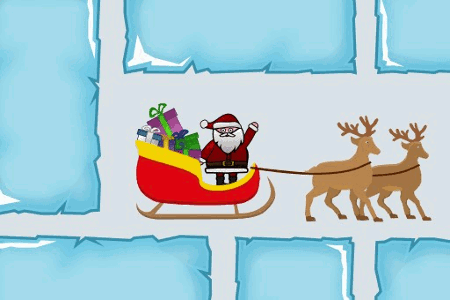 Jeu Santa Slide