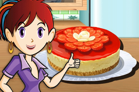 Jeu Cuisine de Sara Cheesecake Fraises