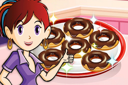 Jeu Cuisine de Sara Donuts