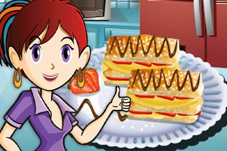 Jeu Cuisine de Sara Mille-feuille
