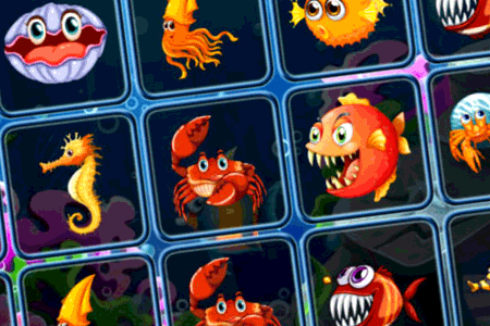Jeu Mémoire Créatures Marines