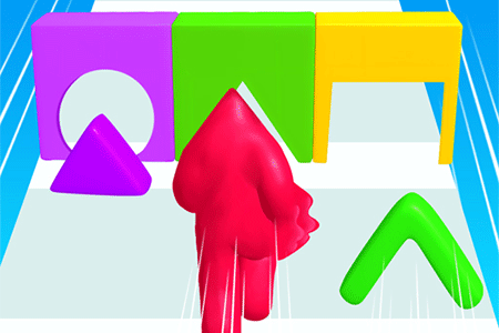 Jeu Shape Transform Blob Racing