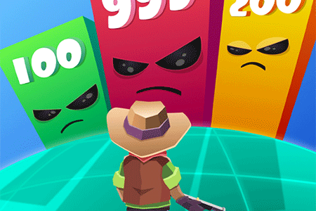 Jeu Shoot Block Rush 3D