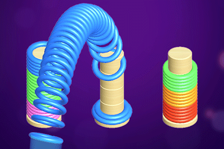 Jeu Slinky Sort Puzzle