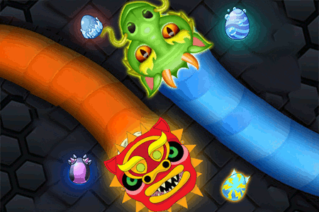 Jeu SlitherDragon.io