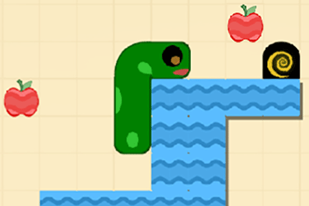 Jeu Snake and Apple