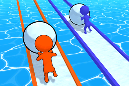Jeu Snowball Racing