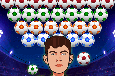 Jeu Soccer Bubble Shooter