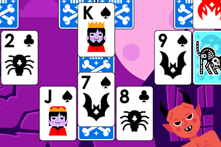 Jeu Spooky Tripeaks