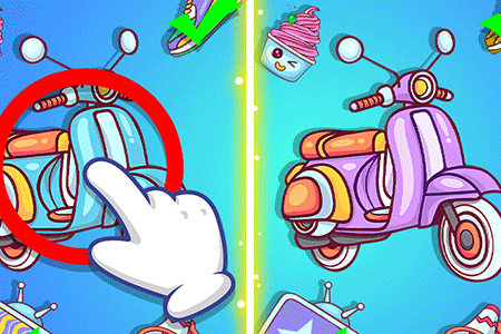 Jeu Spot It Différences