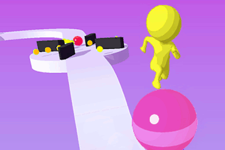 Jeu Course & Ballons