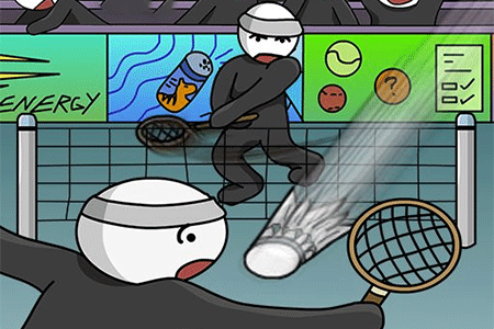 Jeu Stickman Badminton 2