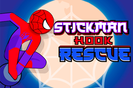Jeu Stickman Hook Rescue