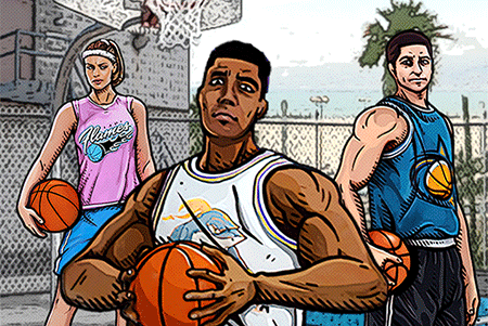 Jeu Street Basketball