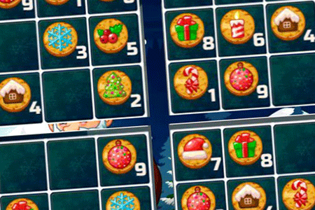 Jeu Sudoku de Noël