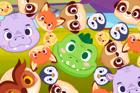 Jeu Suika Animals