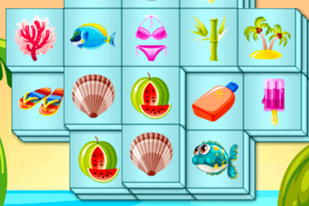 Jeu Summer Mahjong 2