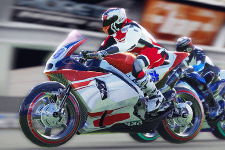 Jeu Super Moto Course Circuit