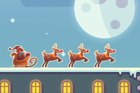 Jeu Super Santa Rush