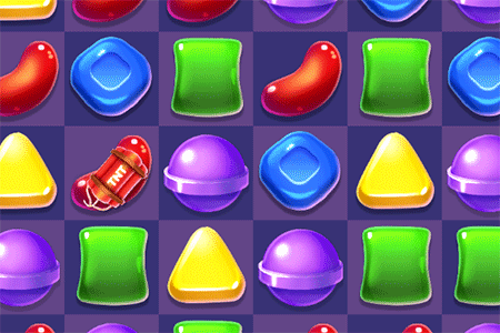 Jeu Match 3 Sweet World