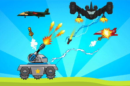 Jeu Tank War Defense