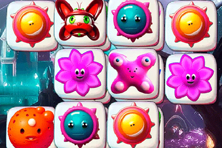 Jeu Three Juicy Tiles Mahjong